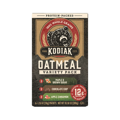 Kodiak Avena Instantánea Con Proteína Surtida Sobres