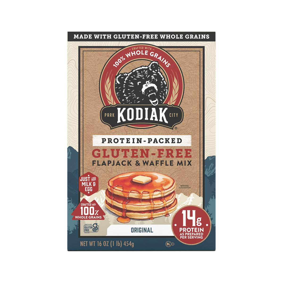 Kodiak Harina Para Hot Cakes Original Sin Gluten