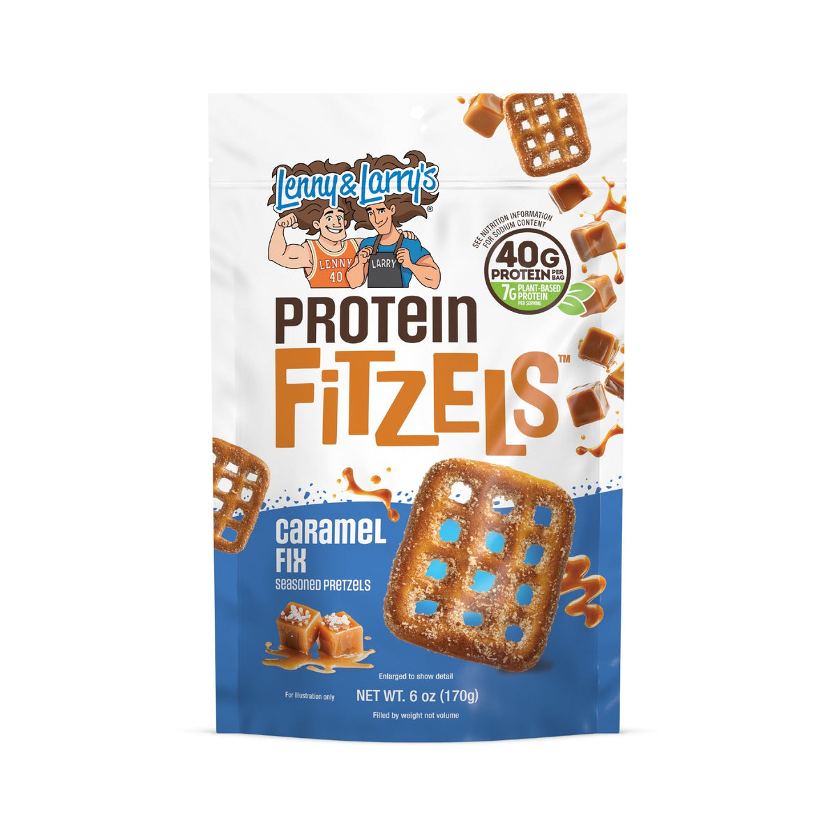 Lenny & Larry's Pretzels Con Proteína Caramel Fix 170 g