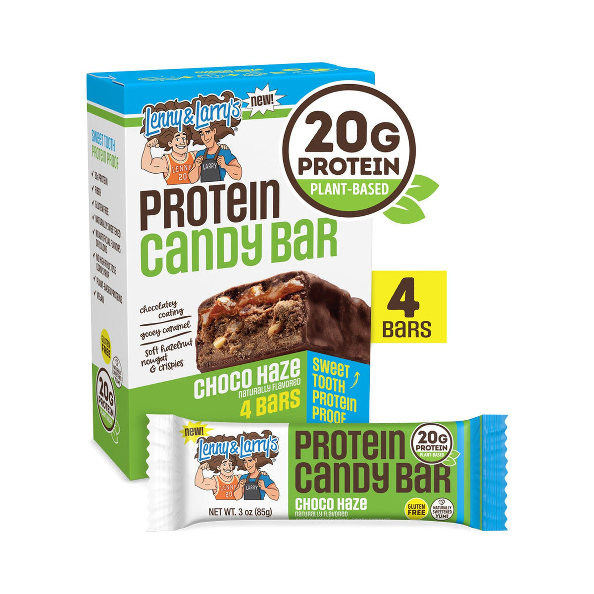 Lenny & Larry's Choco Haze Galleta Rellena Con Proteína 4 Piezas