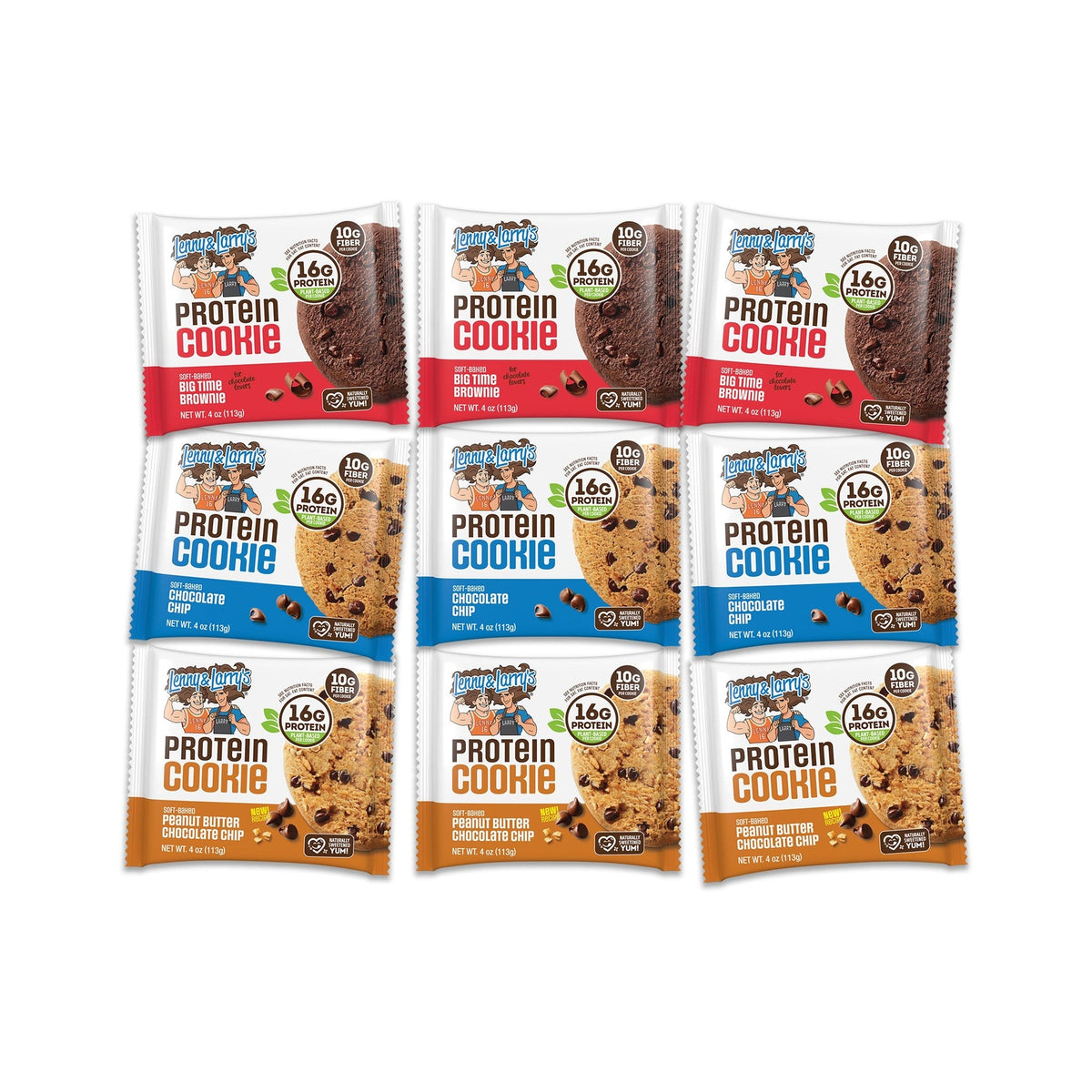 Lenny & Larry's Galletas Proteína Surtidas Chocolate Lover's