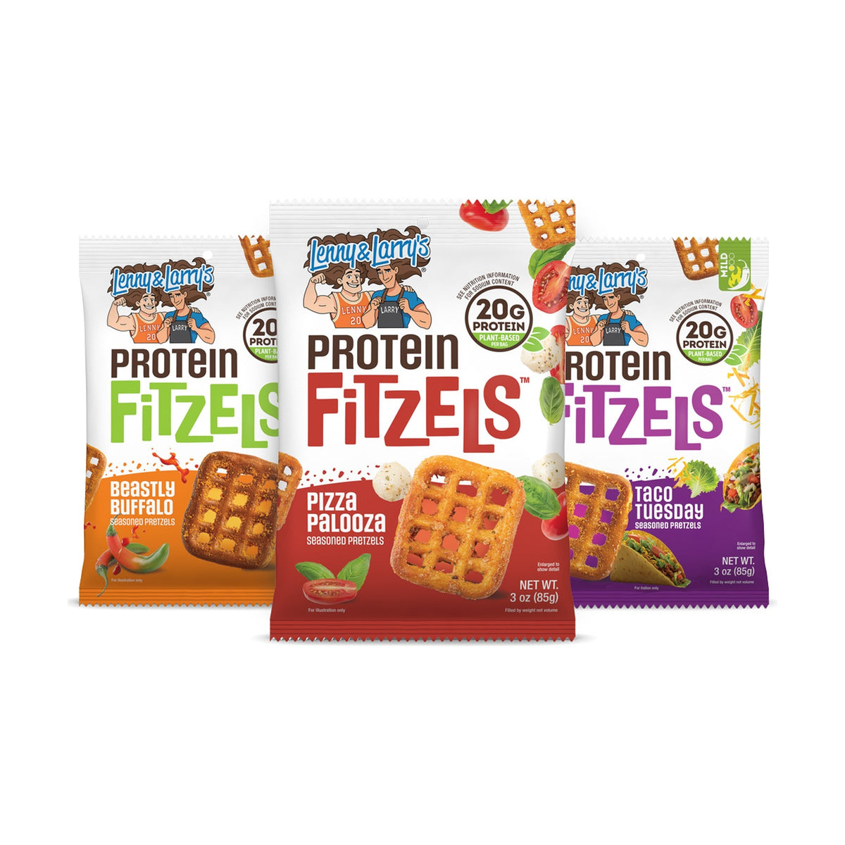 Lenny & Larry's Pretzels Con Proteína Surtidos Game Day