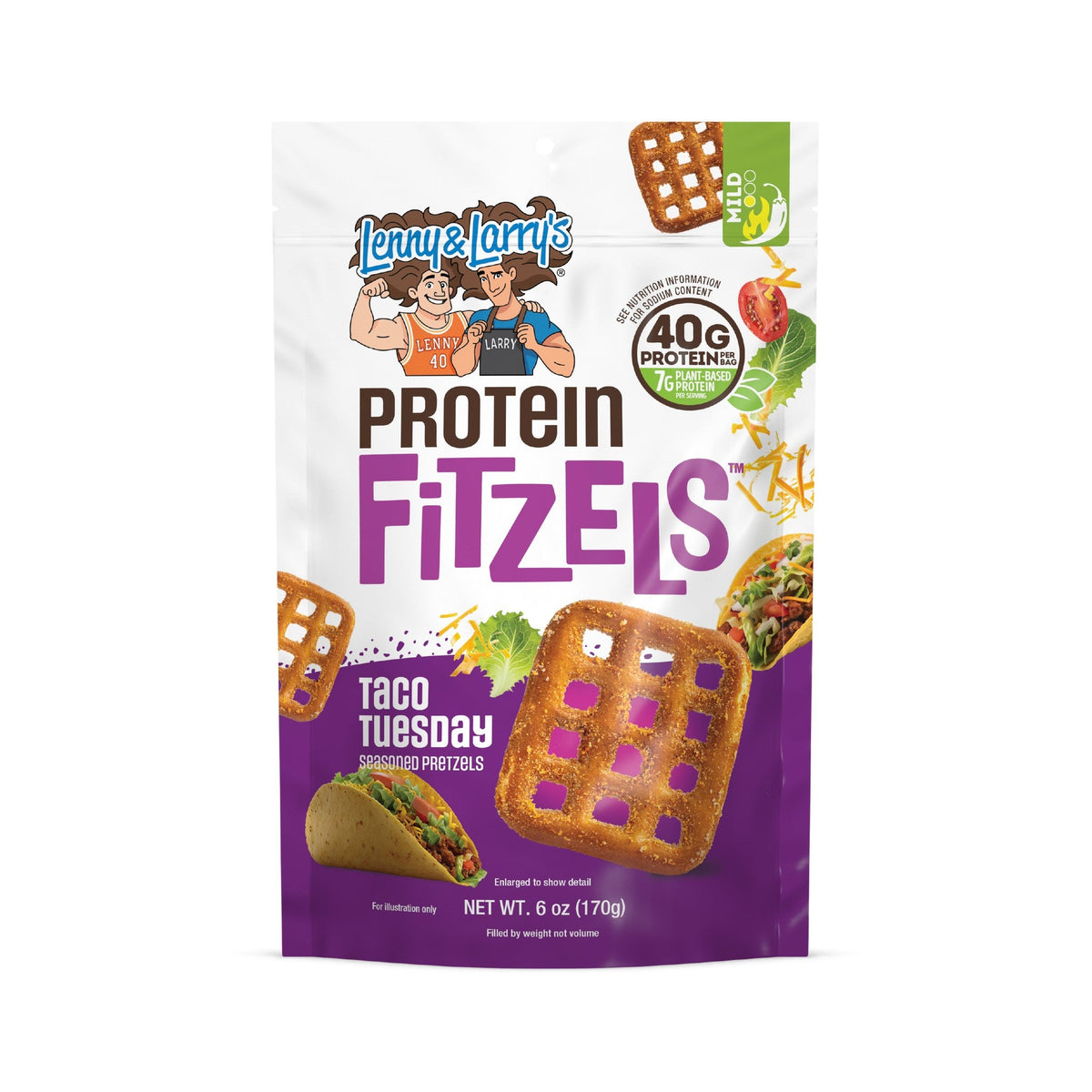 Lenny & Larry's Pretzels Con Proteína Taco Tuesday 170 g