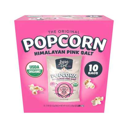 LesserEvil Palomitas Sal Rosa Del Himalaya Bolsitas