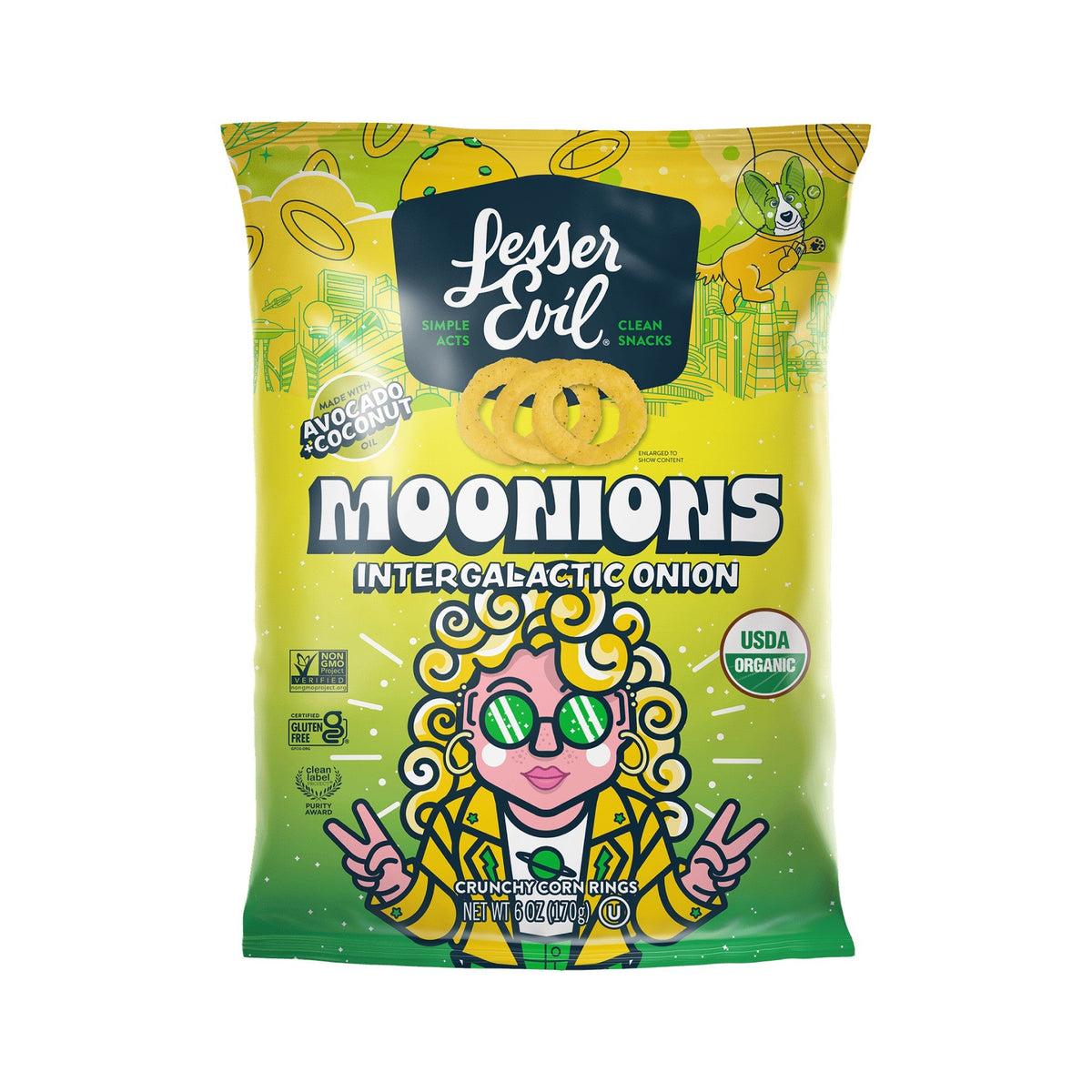 LesserEvil Moonions Aros De Cebolla