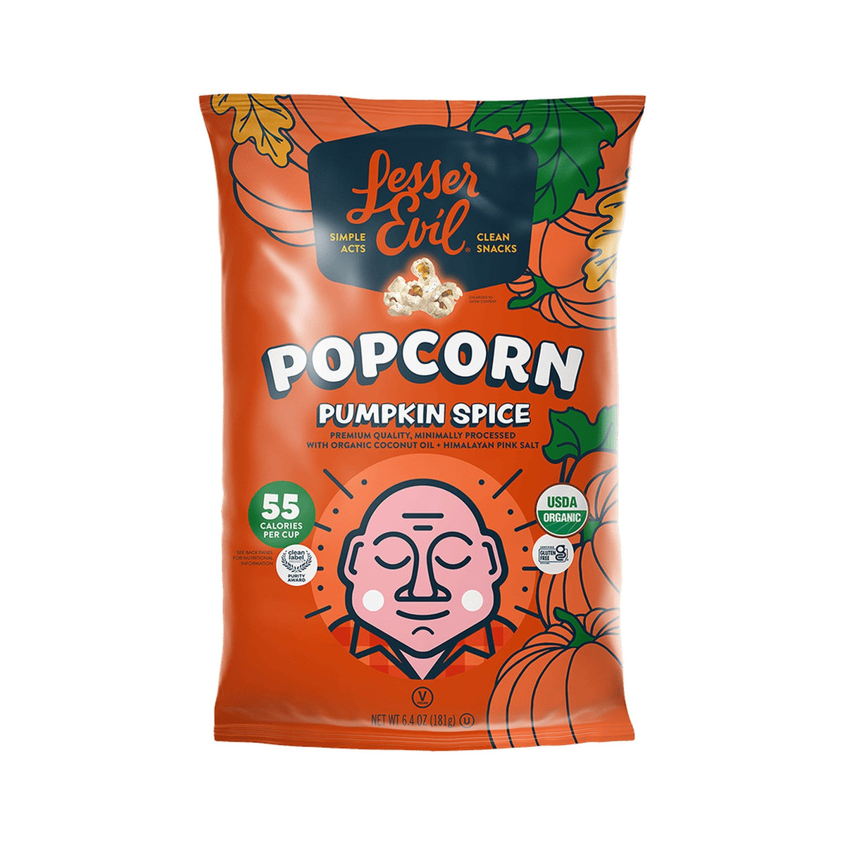 LesserEvil Palomitas Pumpkin Spice