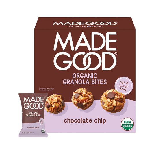 MadeGood Bocaditos de Granola Chispas de Chocolate