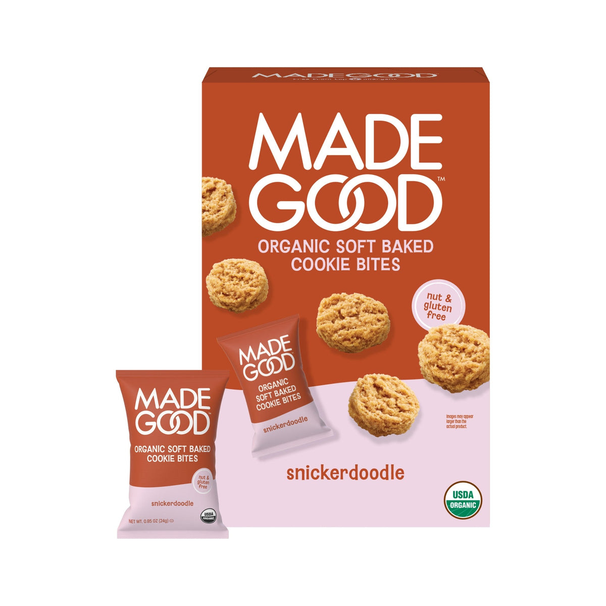 MadeGood Mini Galletas Suaves Snickerdoodle