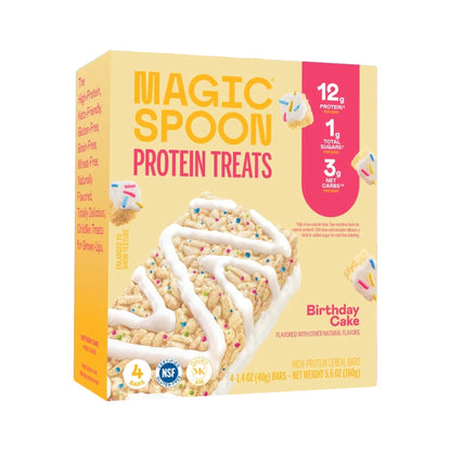 Magic Spoon Birthday Cake - 4 Cereal Treats