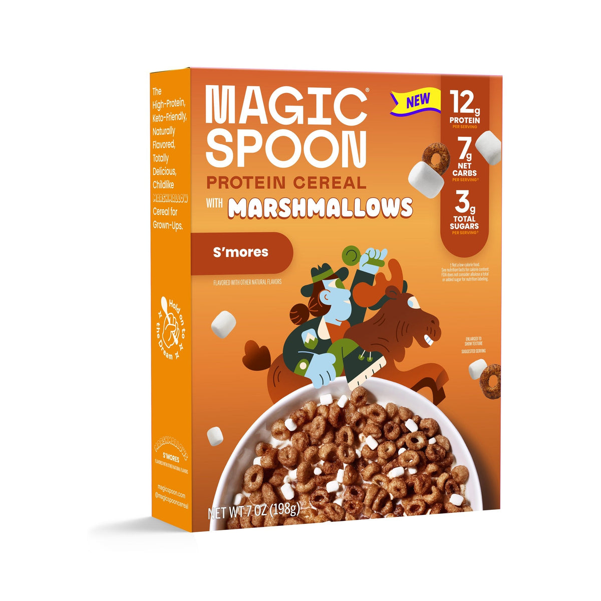 Magic Spoon Cereal 8p - S'mores Marshmallow Marbits Cereal - Faire