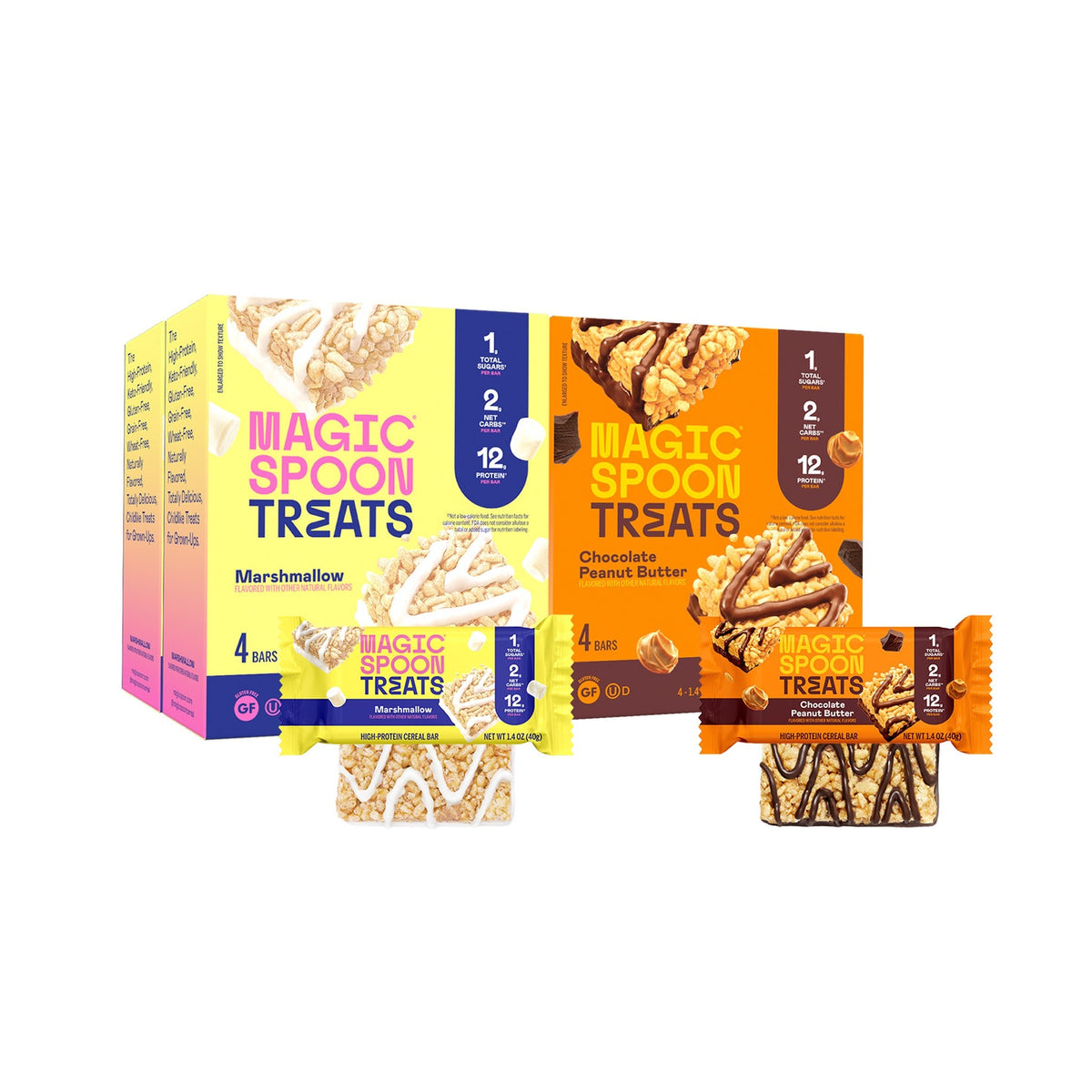 Magic Spoon Treats Combo Pack - 16 Cereal Treats (4 Boxes)