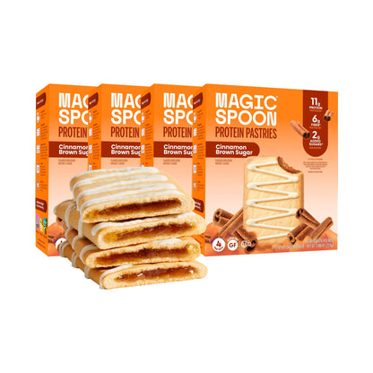 Magic Spoon Pastelitos Con Proteína Canela Y Azúcar Morena 16 Piezas