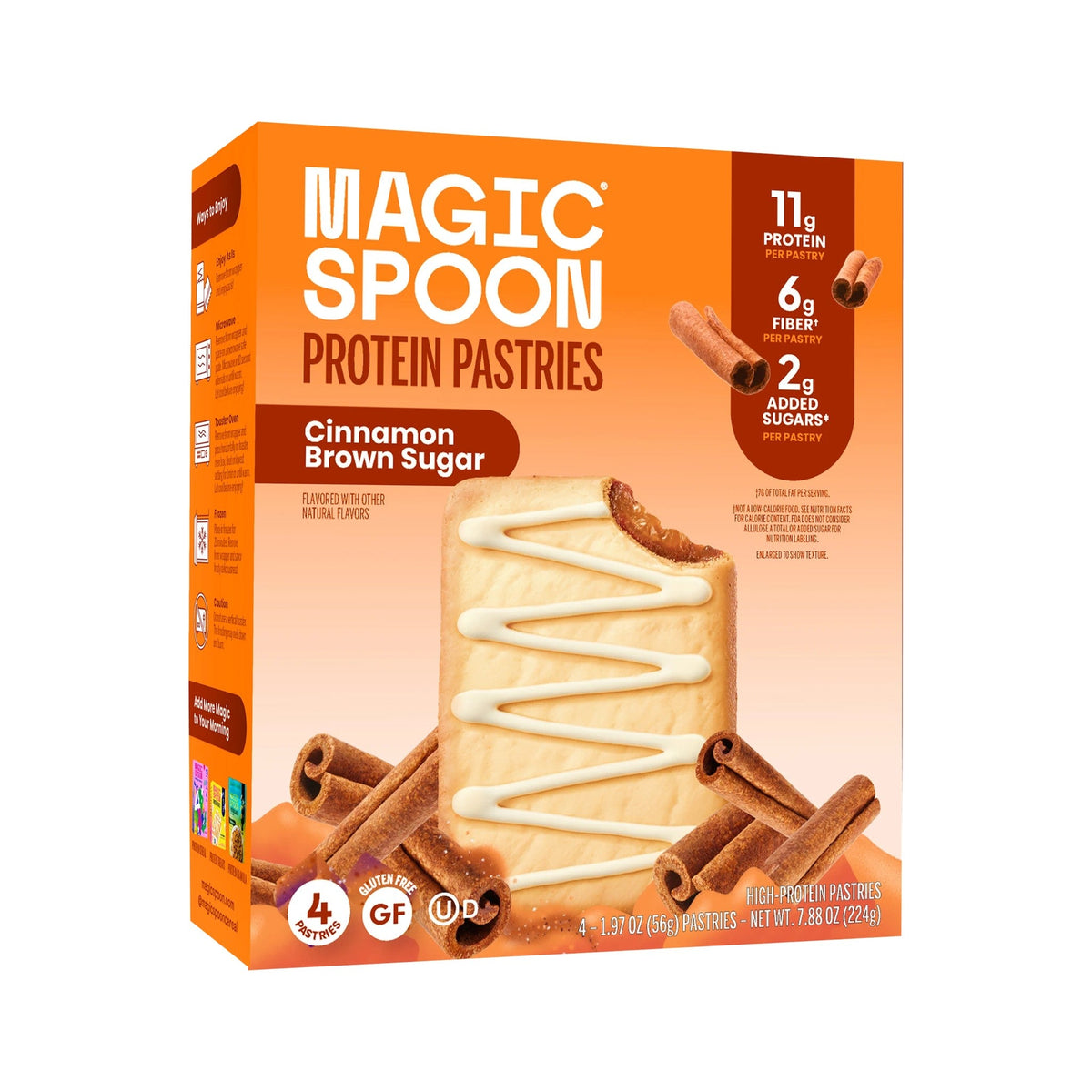 Magic Spoon Pastelitos Con Proteína Canela Y Azúcar Morena