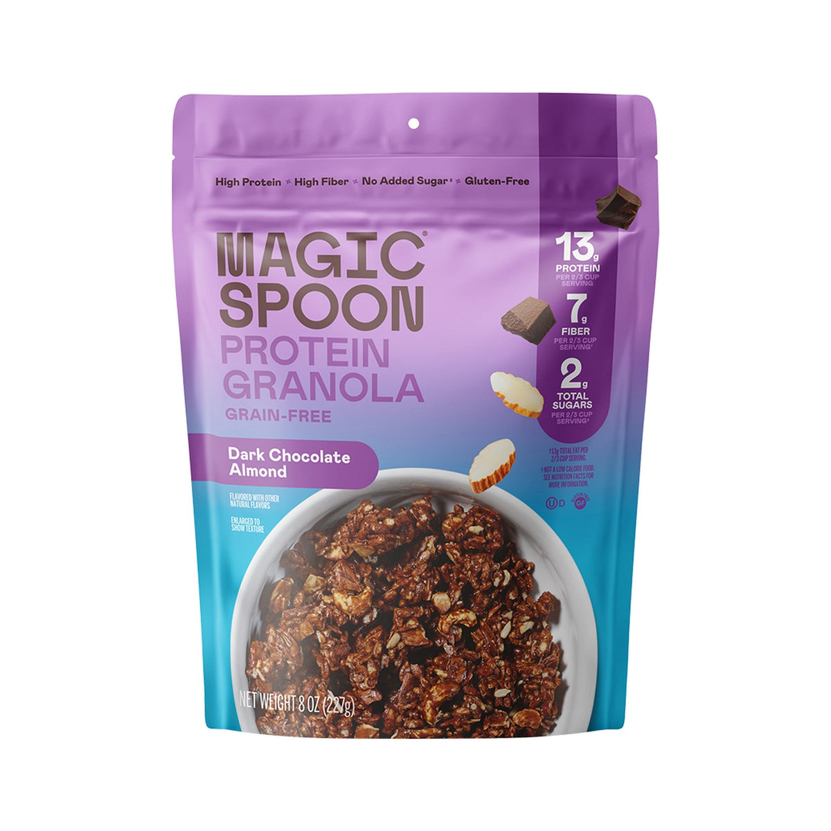 Magic Spoon Granola Con Proteína Chocolate Amargo Y Almendra