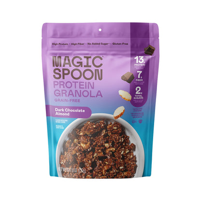 Magic Spoon Granola Con Proteína Chocolate Amargo Y Almendra