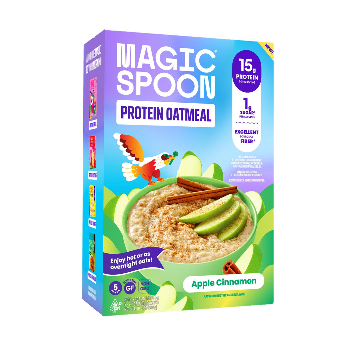 Magic Spoon Avena Con Proteína Manzana Y Canela