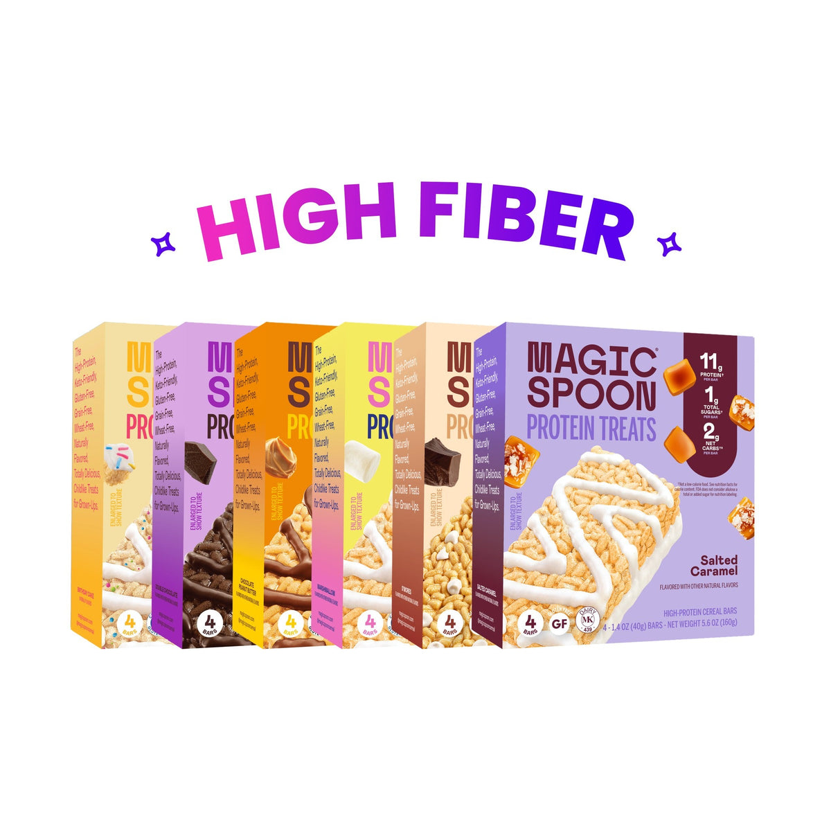 Magic Spoon Variety 6 - 24 Cereal Treats (6 Boxes)