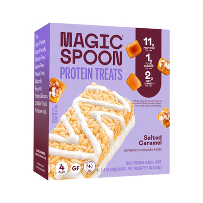 Magic Spoon Barras De Cereal Con Proteína Caramelo Salado