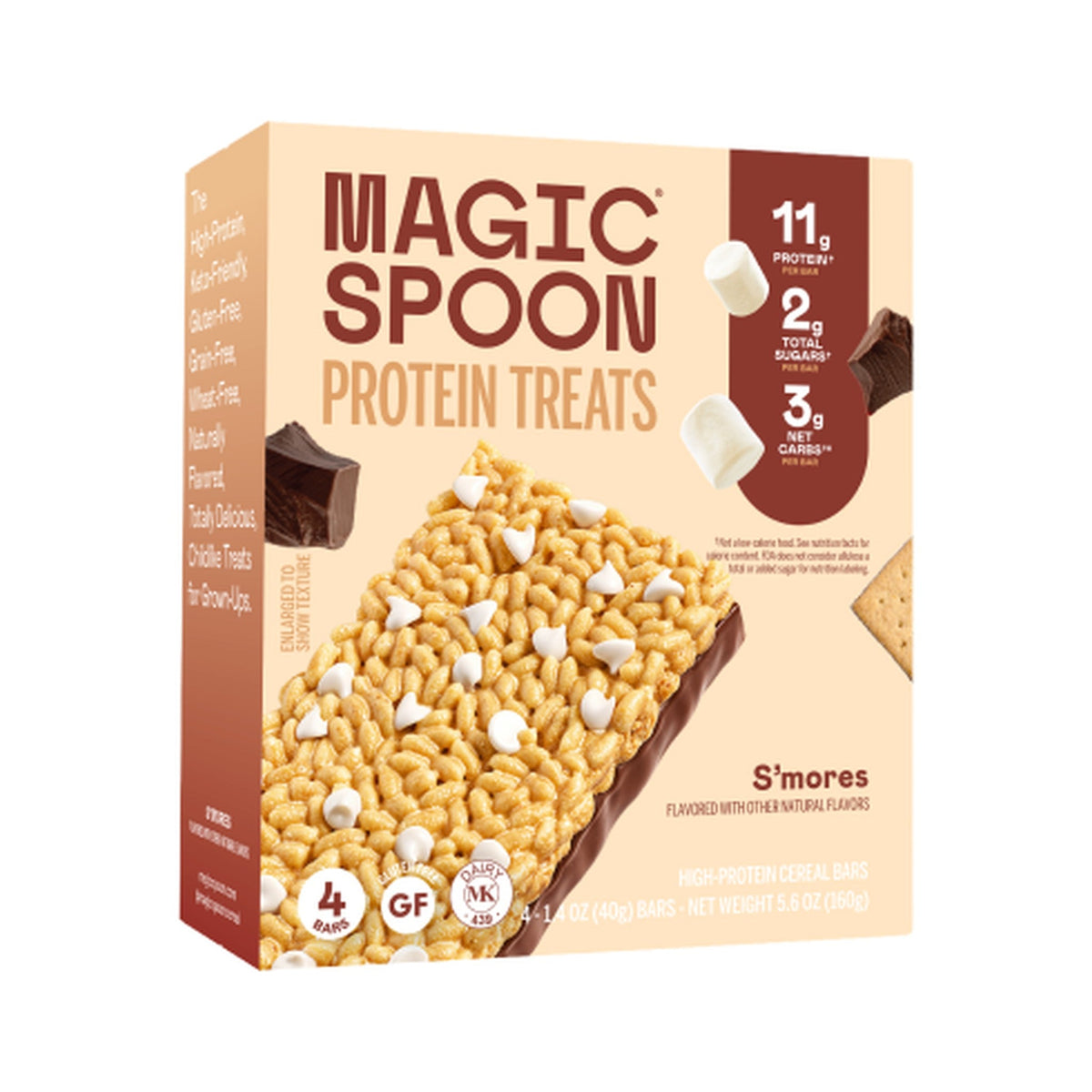 Magic Spoon Barras De Cereal Con Proteína S'mores
