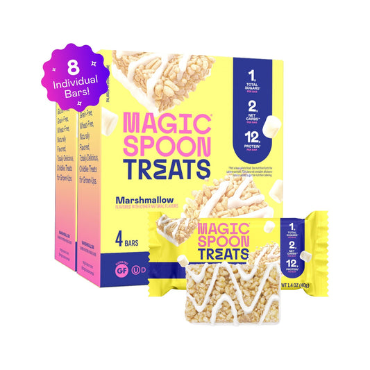 Magic Spoon Barras De Cereal Con Proteína Malvavisco 8 Piezas