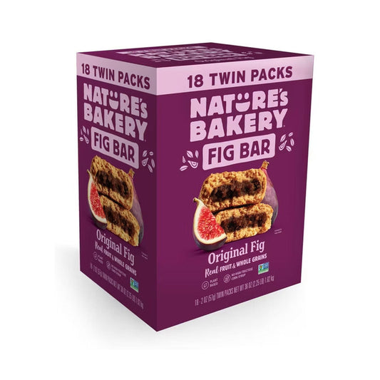 Nature's Bakery Barras de Higo Integral Original 18 Piezas