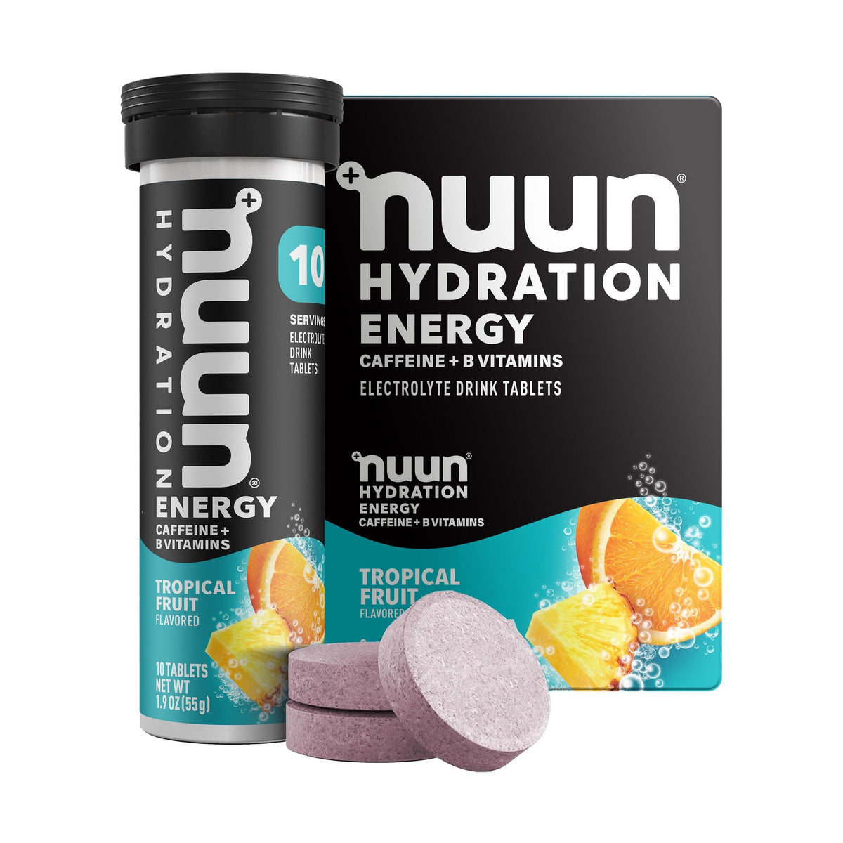 Nuun Energy Tabletas Con Cafeína Y Vitaminas B