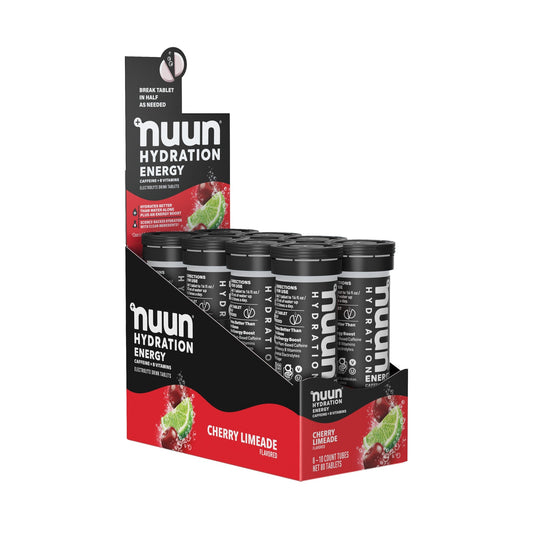 Nuun Energy Tabletas Con Cafeína Y Vitaminas B 8 Tubos