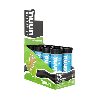 Nuun Energy Tabletas Efervescentes De Electrolitos 8 Tubos