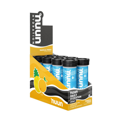 Nuun Energy Tabletas Efervescentes De Electrolitos 8 Tubos