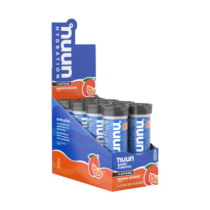 Nuun Sport Tabletas De Electrolitos Con Cafeína 8 Tubos