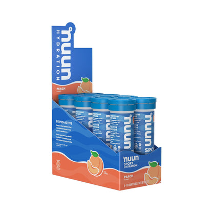 Nuun Sport Tabletas De Electrolitos Con Cafeína 8 Tubos