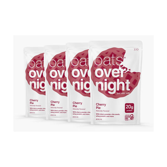 Oats Overnight Avena con Proteína Pay de Cereza