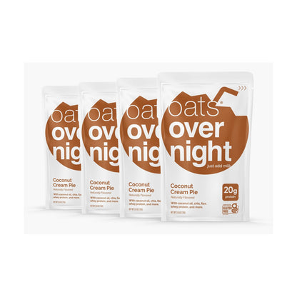 Oats Overnight Avena con Proteína Pay de Crema de Coco