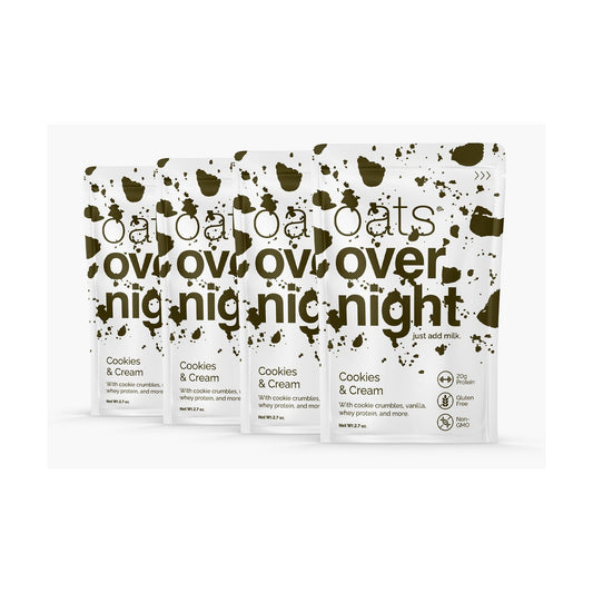 Oats Overnight Avena con Proteína Cookies & Cream