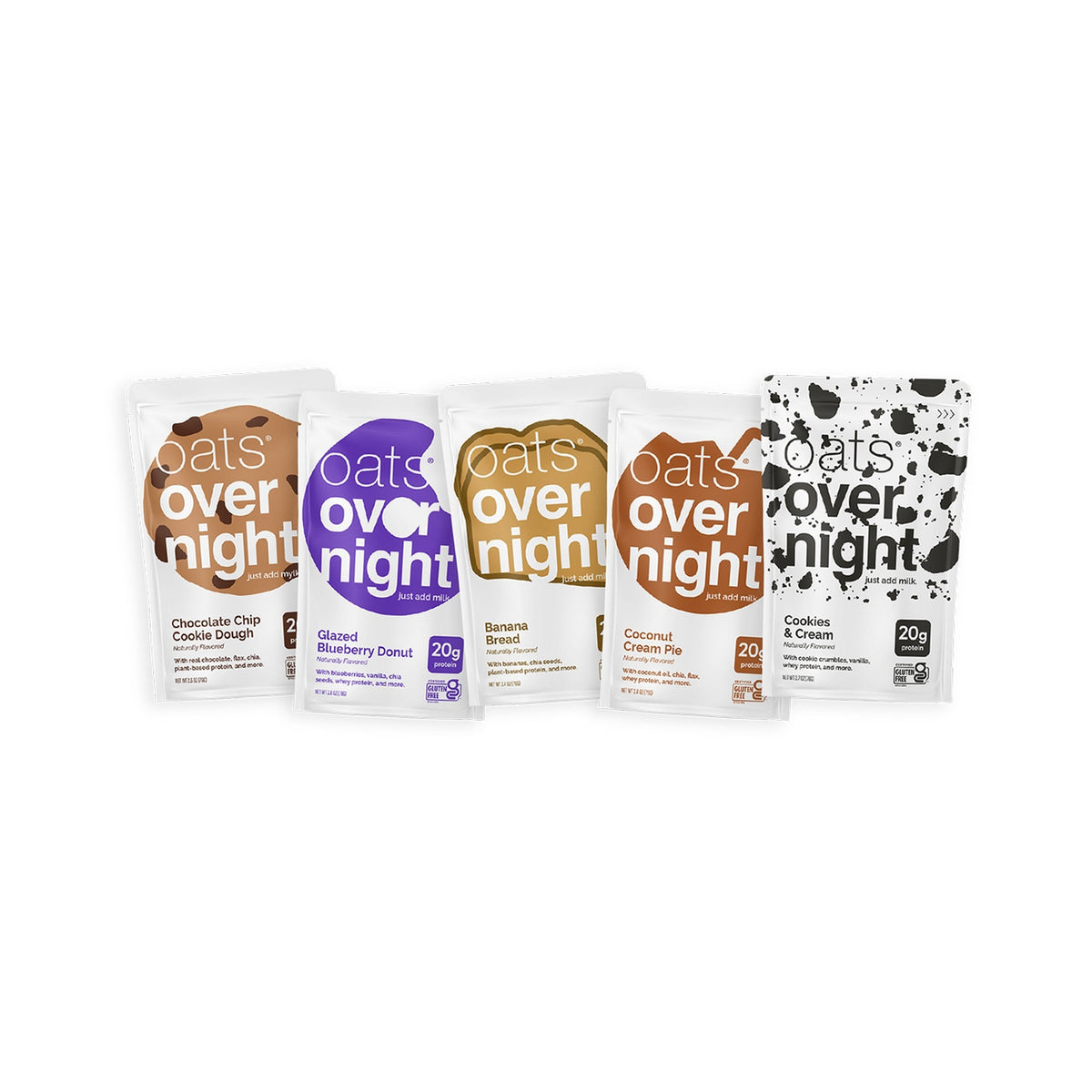 Oats Overnight Avena con Proteína Surtido de Postres