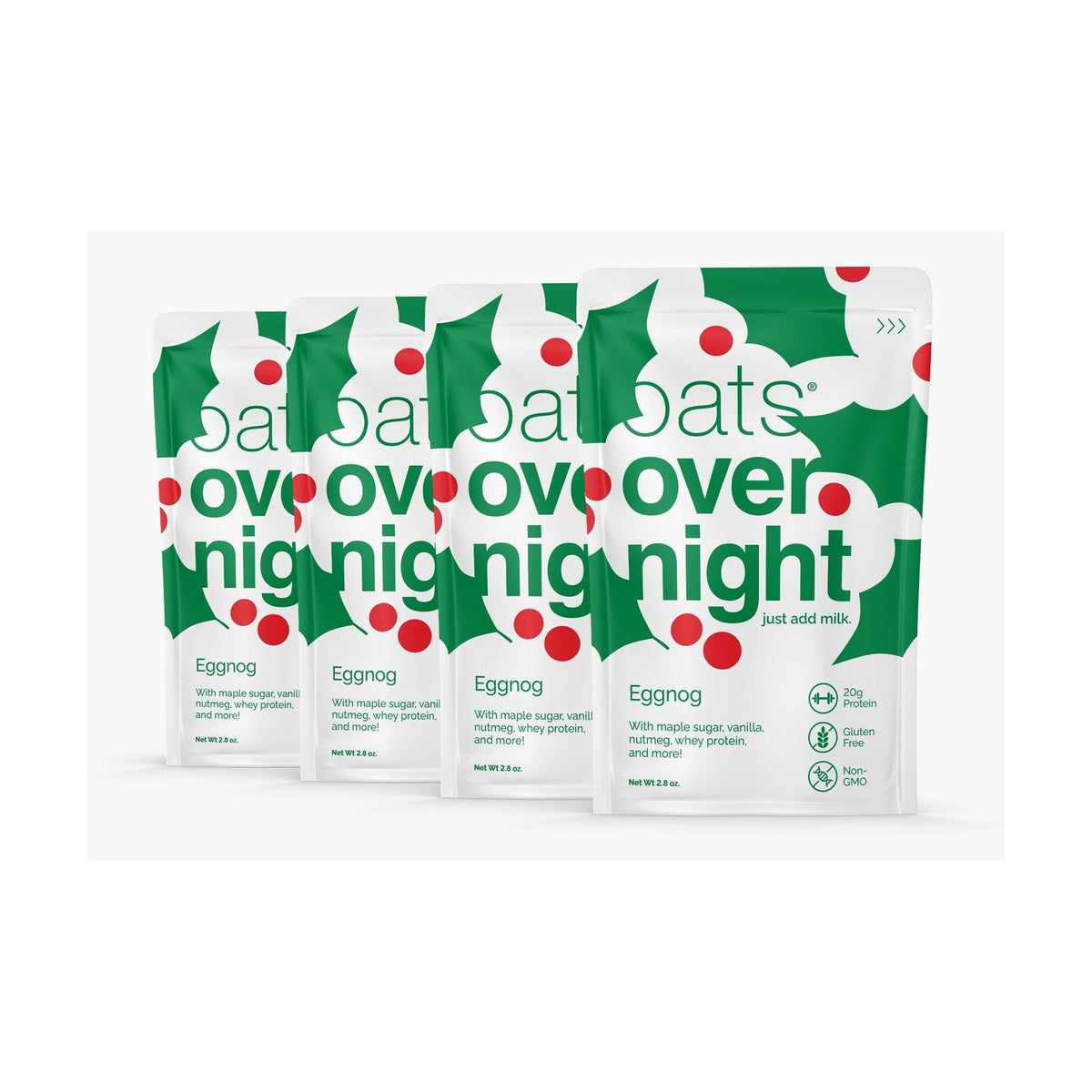 Oats Overnight Avena con Proteína Rompope Eggnog