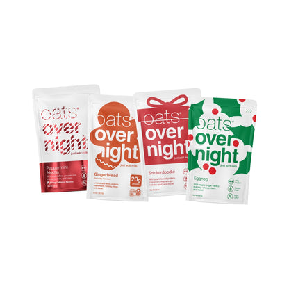 Oats Overnight Avena con Proteína Surtido Navideño