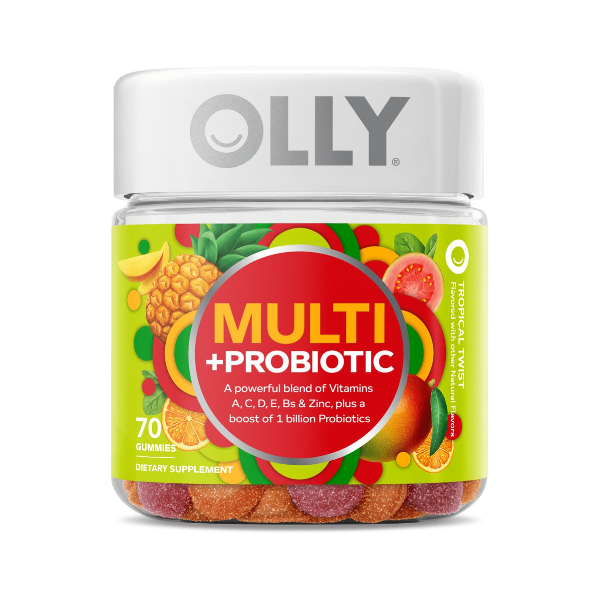 OLLY Multivitamínico Con Probiótico Adulto Gomitas