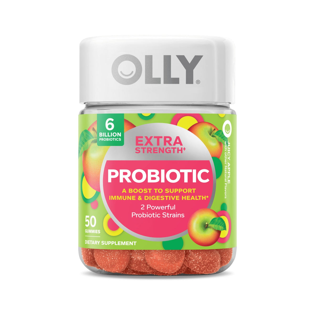 OLLY Probióticos Extra Fuerte