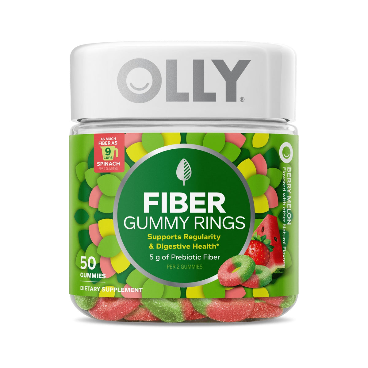 OLLY Aros De Gomita Con Fibra