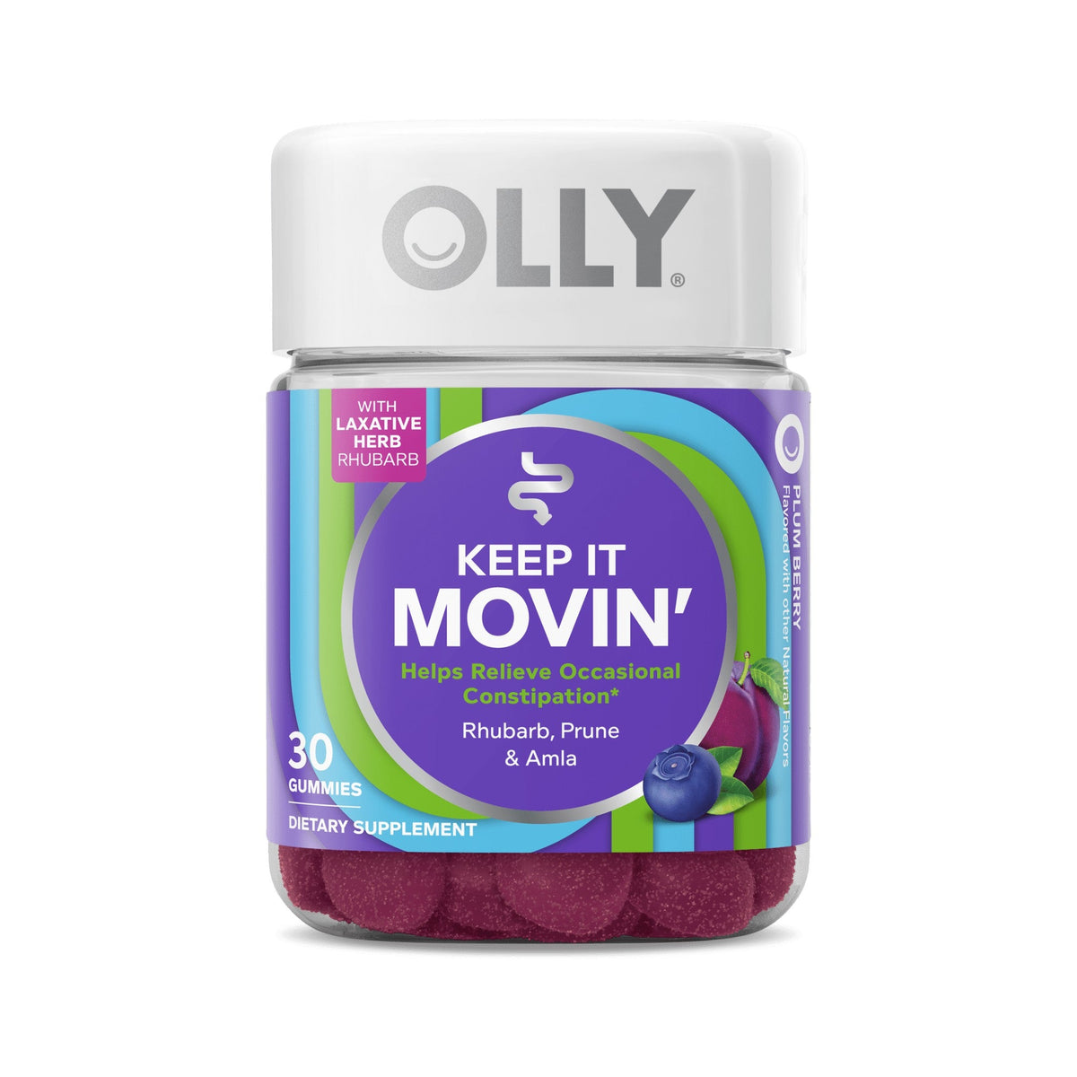 OLLY Keep It Movin' Gomitas Con Fibra