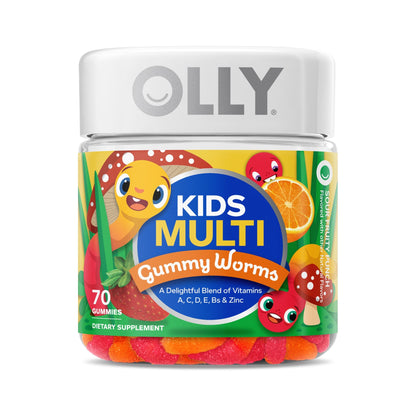 OLLY Kids Multivitamínico Gomitas De Gusanitos