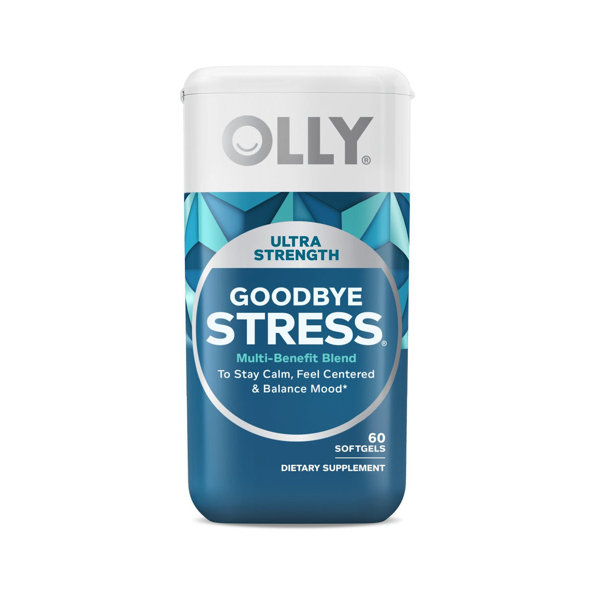OLLY Ultra Strength Goodbye Stress Cápsulas Blandas