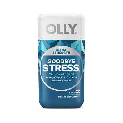 OLLY Ultra Strength Goodbye Stress Cápsulas Blandas