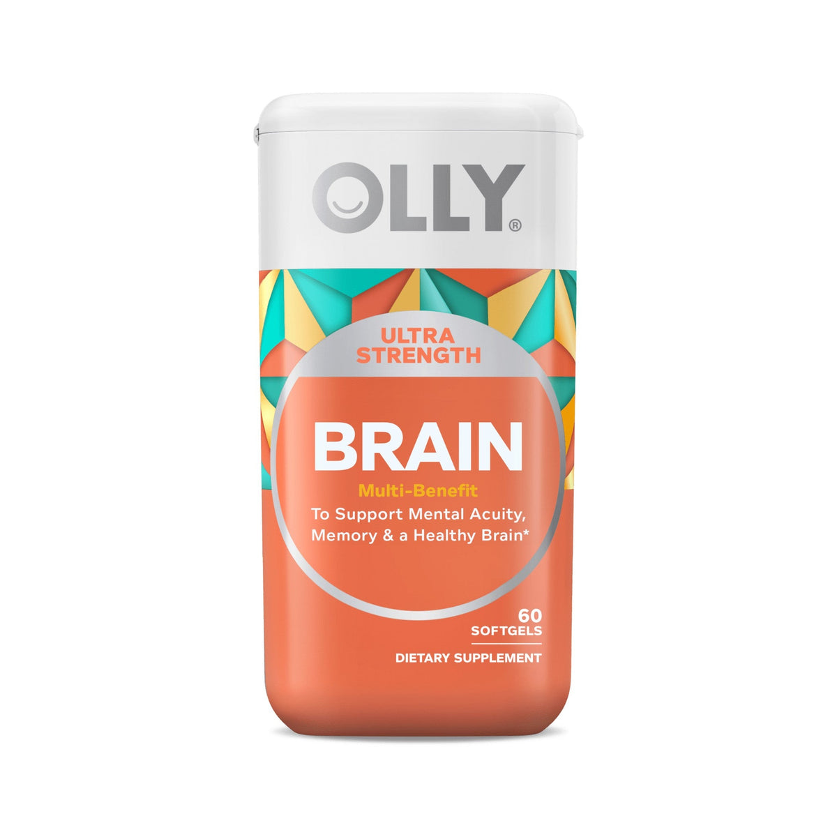 OLLY Ultra Strength Brain Cápsulas Blandas