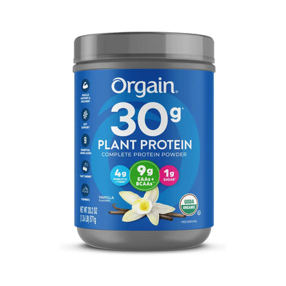 Orgain Proteína Vegetal En Polvo 30 g Vainilla