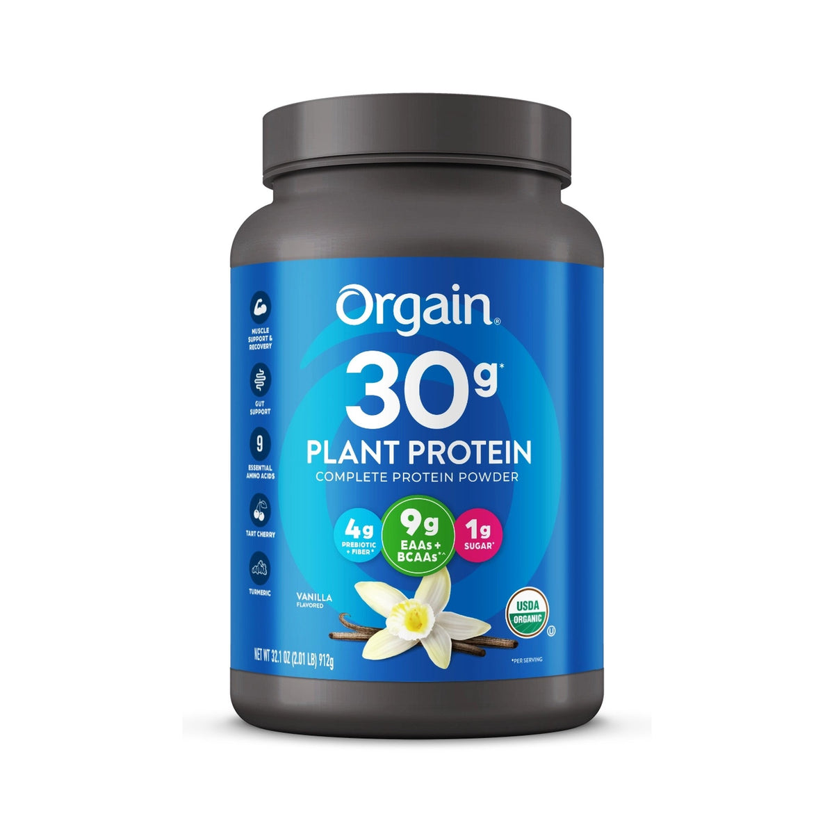 Orgain Proteína Vegetal En Polvo 30 g Vainilla