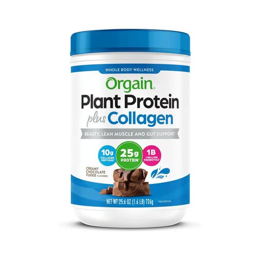 Orgain Proteína Vegetal Con Colágeno Chocolate