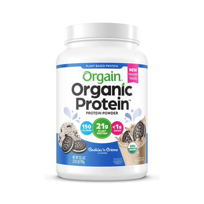 Orgain Proteína Vegetal Orgánica En Polvo Cookies 'N Cream