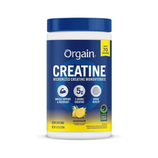 Orgain Creatina En Polvo Limonada